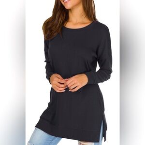 Side Split Pullover Tunic
